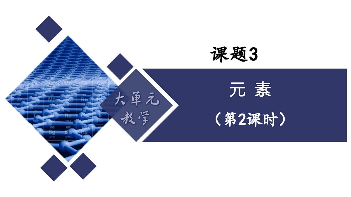 课题3+元素(第2课时)(同步课件)-【大单元教学】2024-2025学年九年级化学上册同步备课系列(人教版2024)第1页