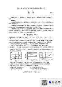 2025年山东省临沂市平邑县中考二模化学试题（中考模拟）