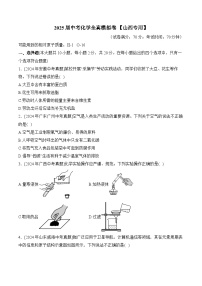 2025届中考化学临考模拟卷 【山西专用】