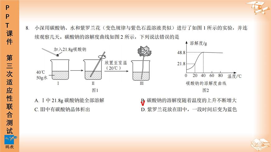 2025年6月深圳市多校初三第三次适应性联合测试化学试卷PPT课件第7页