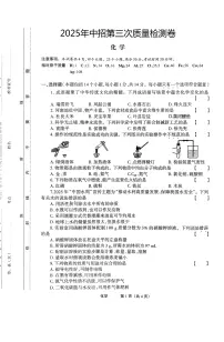 2025年河南省信阳市高新技术产业开发区中考三模化学试题（中考模拟）