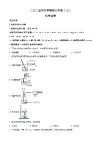 2025年黑龙江省齐齐哈尔市部分学校中考三模联考化学试题(中考模拟)