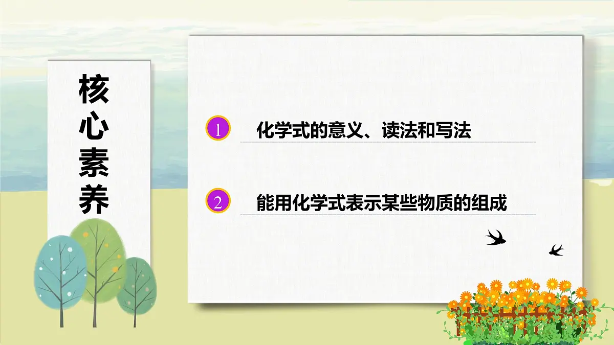 人教版化学2024 九年级上册 第四单元 课题3 物质组成的表示 第一课时(同步课件)第2页