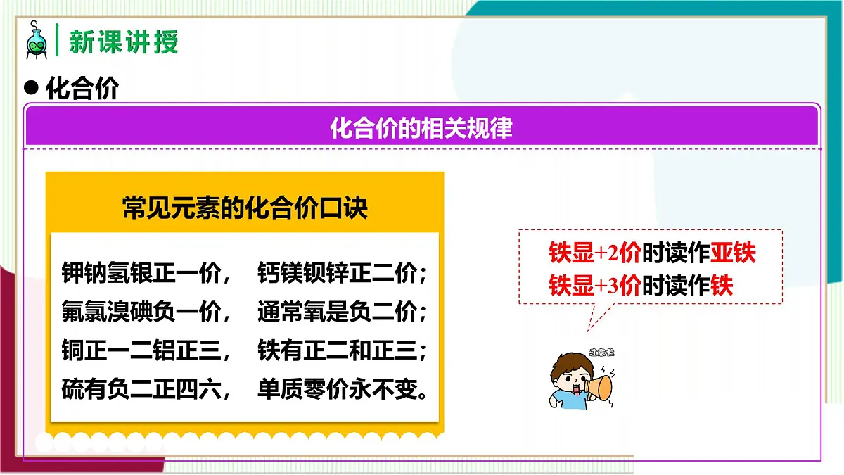 人教版化学2024 九年级上册 第四单元 课题3 物质组成的表示 第二课时(同步课件)第7页