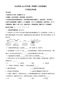 上海市存志中学2024-2025学年八年级下学期5月月考化学试卷