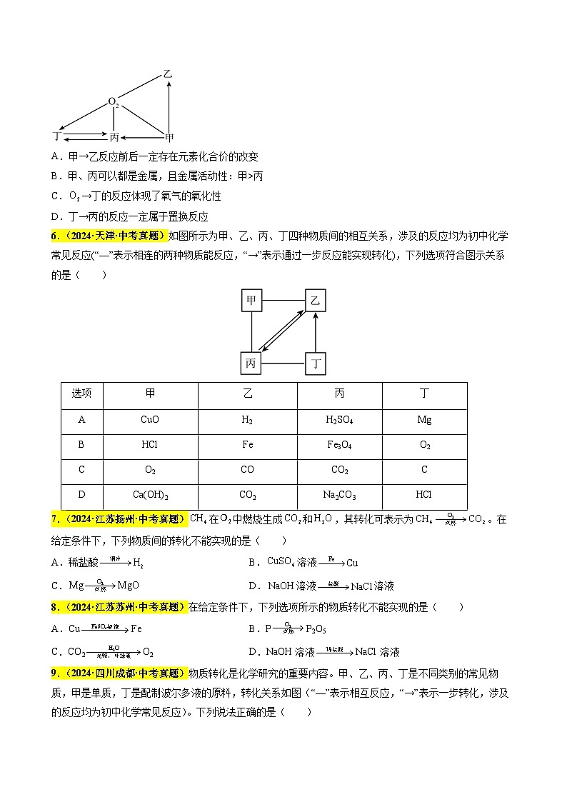 专题19 物质的转化及推断(第03期)(学生版)第2页