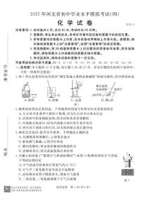 2025年河北省保定市高碑店市中考模拟预测化学试题（中考模拟）