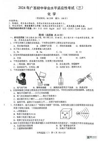 2024年广西来宾市中考第三次模拟考试化学试卷