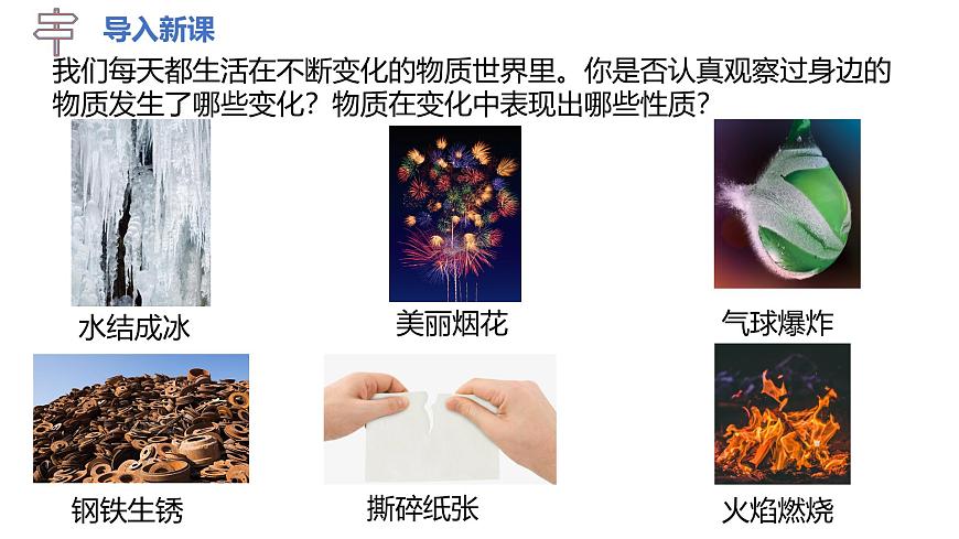 第一单元课题1 物质的变化和性质(1) 课件第4页
