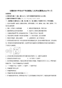 【9化三模】2024年安徽省合肥市寿春中学中考三模化学试卷