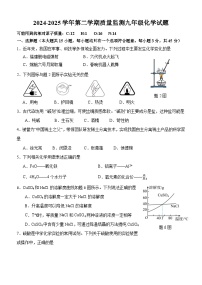 广东省中山市纪中教育集团2025届中考三模 化学试题