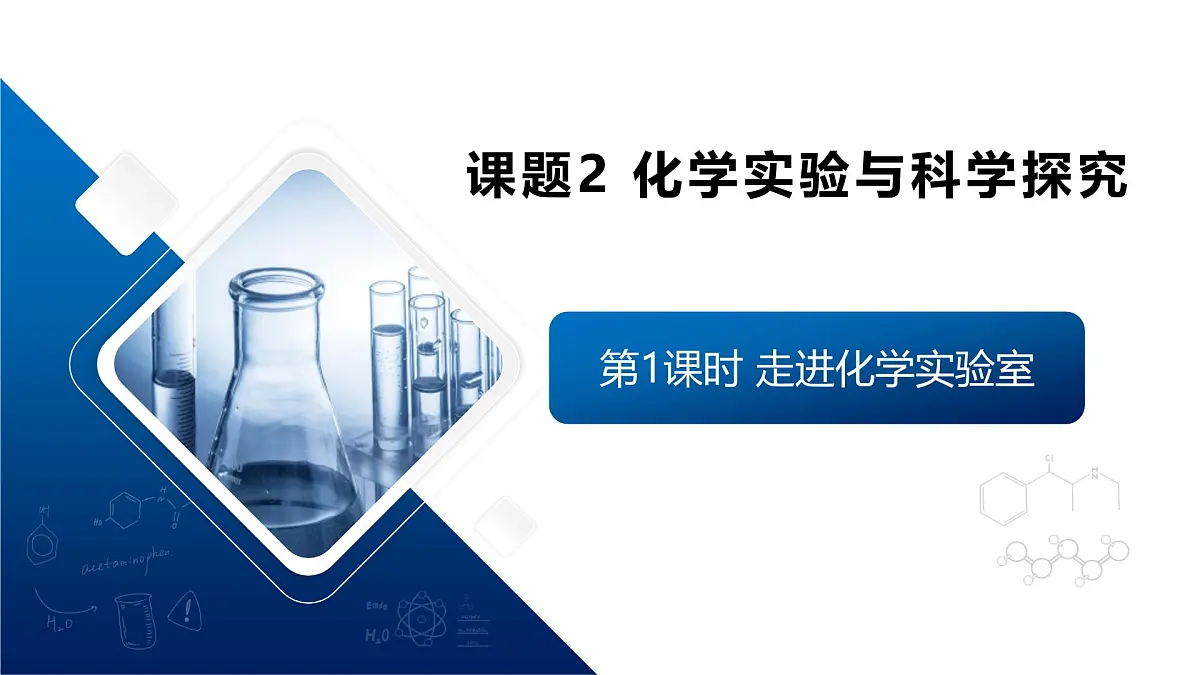 第一单元课题2 化学实验与科学探究(1) 课件第1页