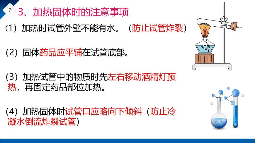 第一單元課題2 化學(xué)實(shí)驗(yàn)與科學(xué)探究(2) 課件第7頁