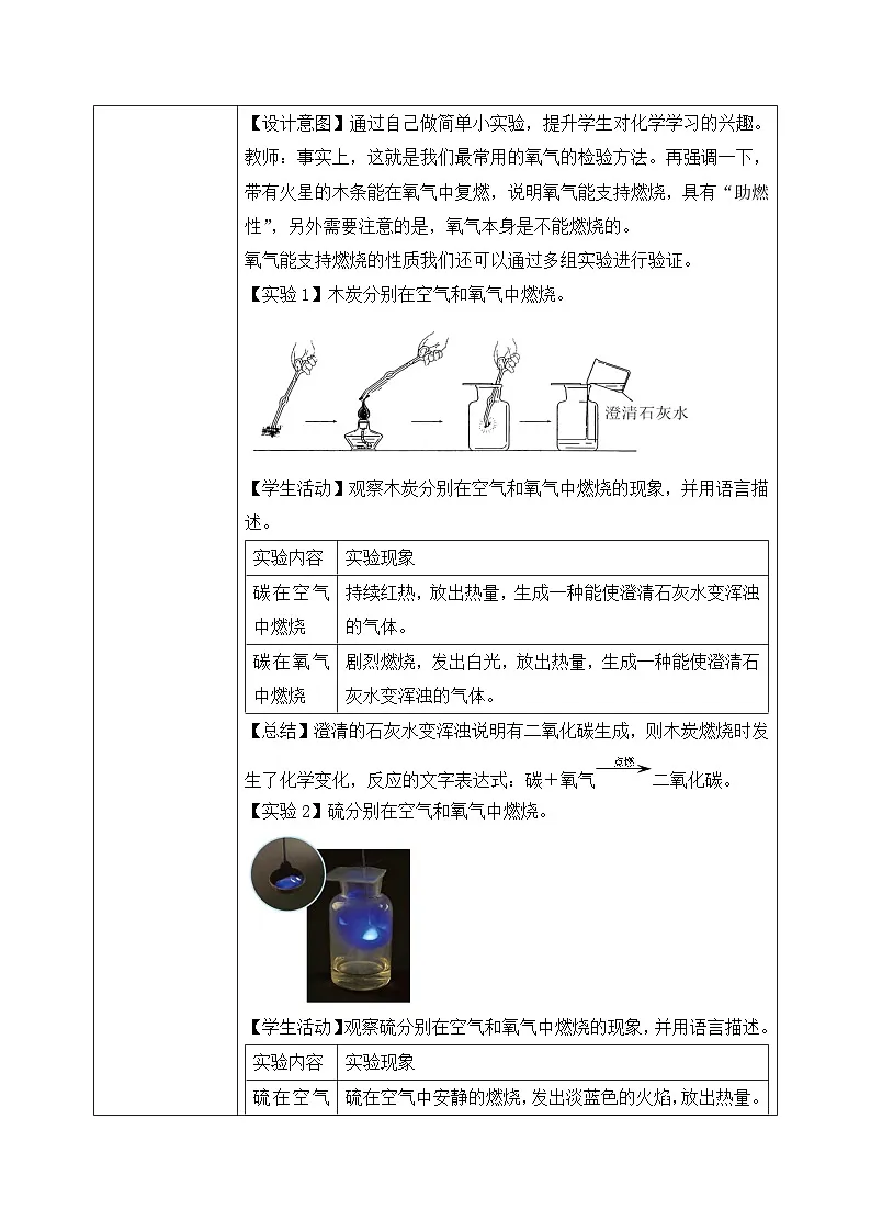 第二单元课题2 氧气 教学设计第3页