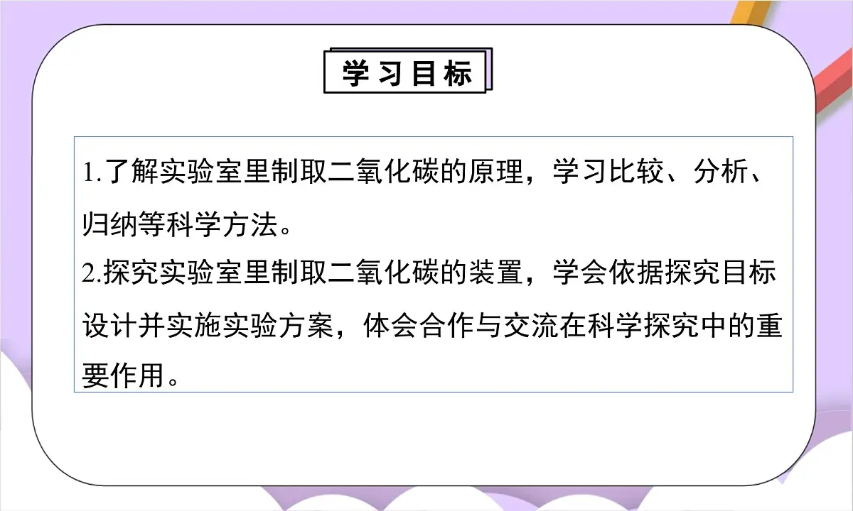 人教版(2024)化学九上 第六单元3.1《二氧化碳的实验室制取》课件第3页