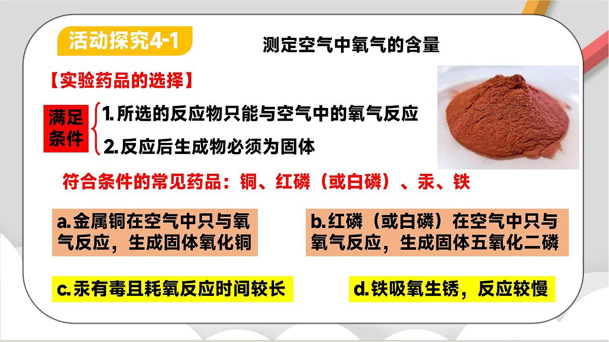 鲁教版(五四制)(2024)化学八年级全册4.1《 空气的组成》课件第8页