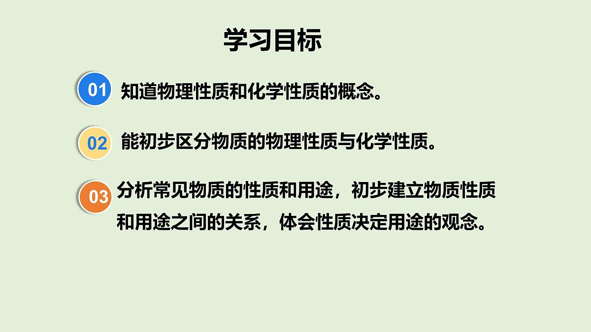 九年级上册化学人教版(2024) 1.1物质的变化和性质(第2课时)-课件第3页
