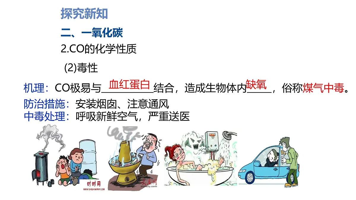 九年级上册化学人教版(2024) 第六单元课题2 碳的氧化物(第二课时)课件第8页