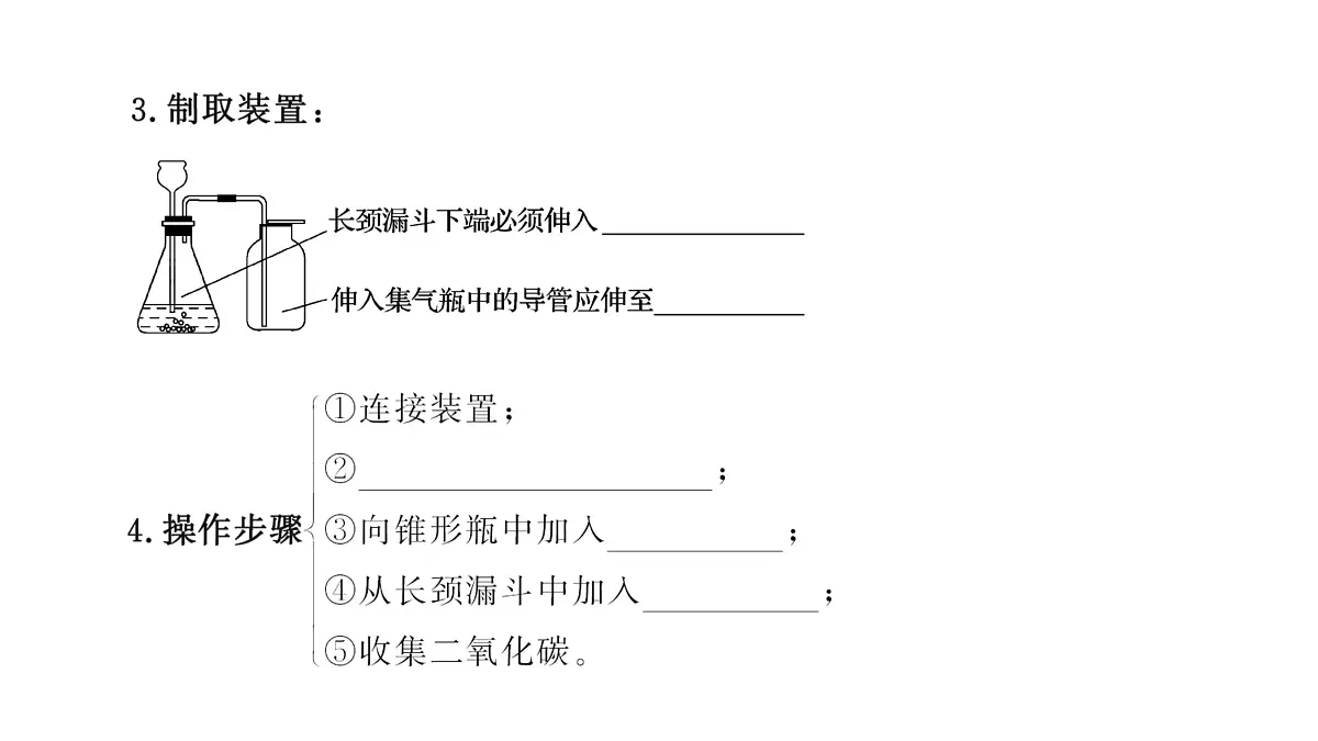 九年级上册化学人教版(2024) 第六单元课题3二氧化碳的实验室制取课件第3页