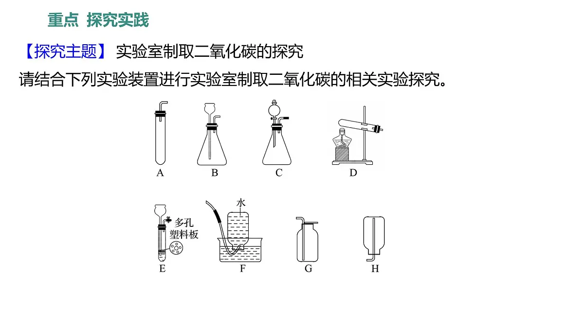 九年级上册化学人教版(2024) 第六单元课题3二氧化碳的实验室制取课件第7页