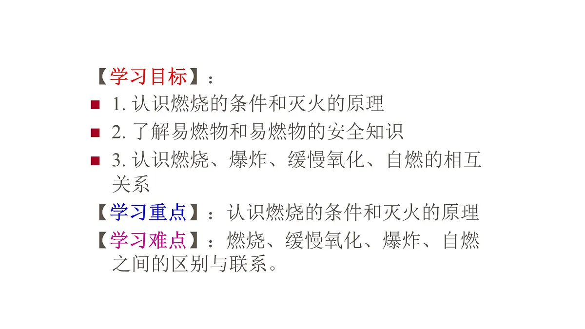 科粤版(2024)化学九年级上册 3.3燃烧条件与灭火原理 课件第3页