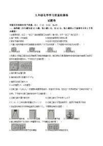 【9化期末】合肥市新站区2024-2025学年九年级上学期期末化学试题