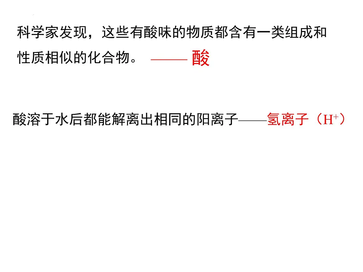 鲁教版初中化学九年级下册第七单元《认识酸和碱》第一节《酸及其性质》课件PPT第3页