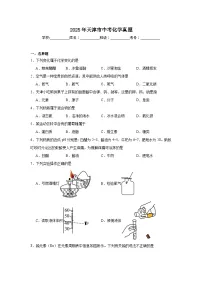 2025年天津市中考化学真题（附答案解析）