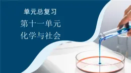 第十一單元 化學(xué)與社會-復(fù)習(xí)與提高 課件-2024-2025學(xué)年九年級化學(xué)人教版下冊