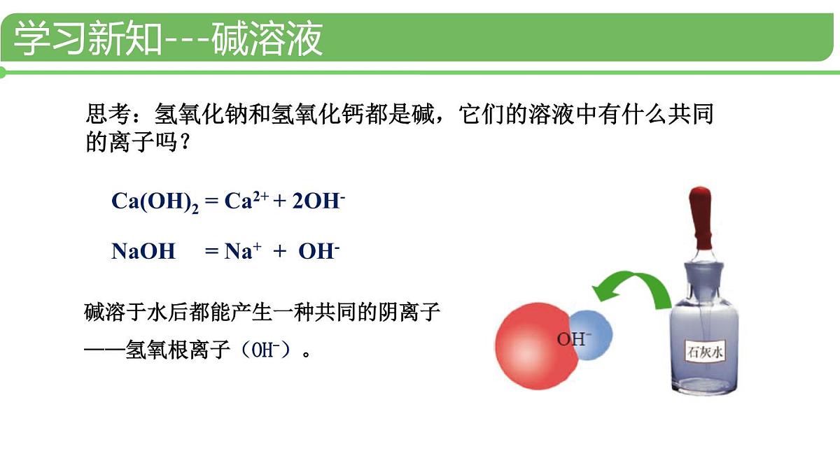 初中化学鲁教版九年级下册课件第七单元第二节碱及其性质(一)课件第4页