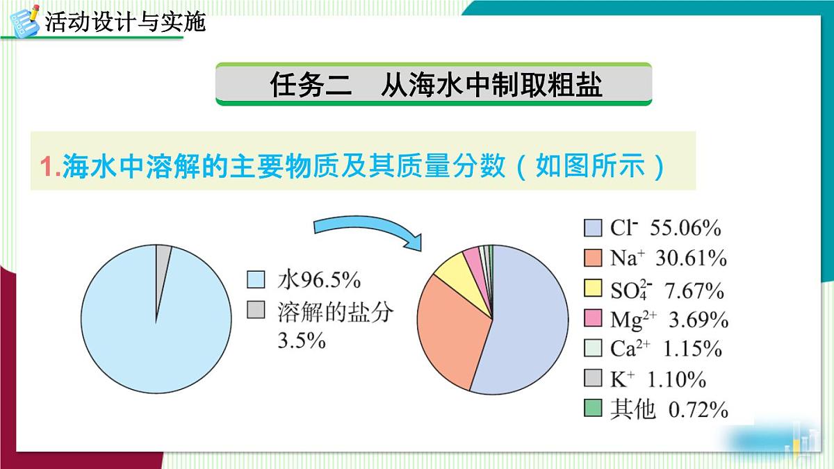 跨学科实践活动8 海洋资源的综合利用与制盐第8页