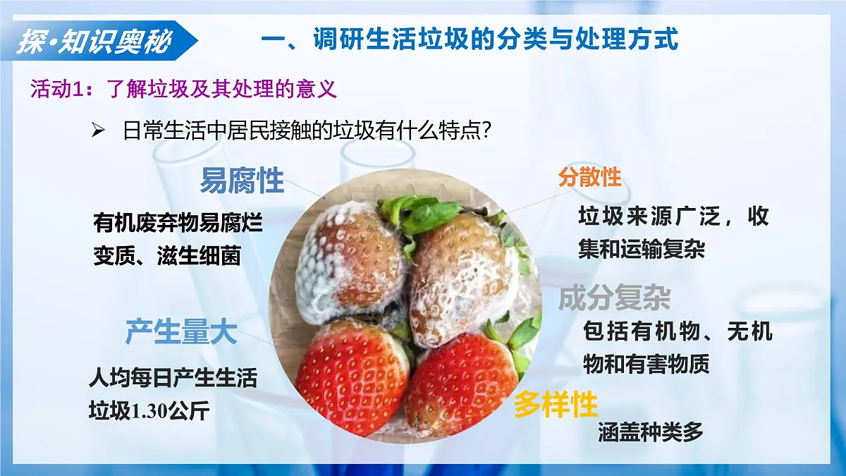 跨学科实践活动 生活垃圾的分类与回收利用(教学课件)化学沪科版五四学制2024八年级全一册第8页