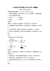 广东省江门市江海区2025年中考一模化学试题（解析版）