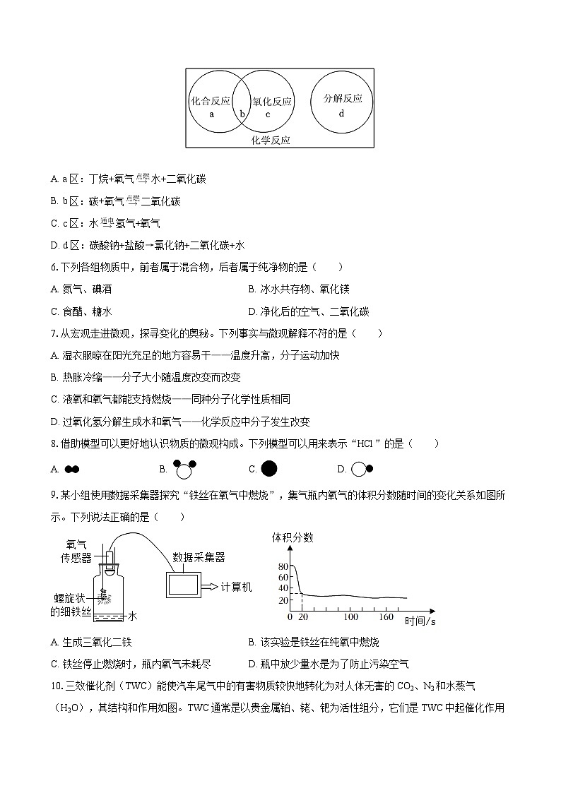 2025-2026学年湖北省潜江市曹禺中学九年级(上)第一次月考化学试卷-自定义类型第2页