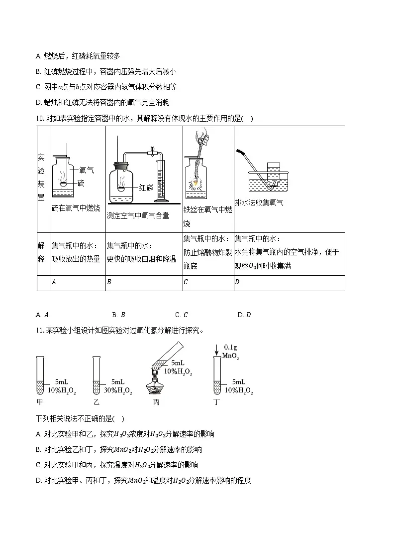 2025-2026学年江苏省连云港市东海县九年级(上)第一次月考化学试卷(含答案)第3页