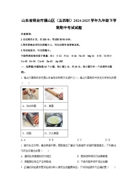 山东省烟台市福山区（五四制）2024-2025学年九年级下学期期中考试化学试卷（学生版）