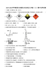 2025-2026学年黑龙江省绥化市北林区九年级（上）期中化学试卷-自定义类型