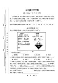 上海市黄浦区2025-2026年九年级上学期期中化学试题