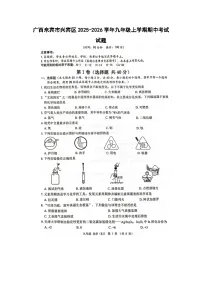 广西来宾市兴宾区2025-2026学年九年级上学期期中考试（扫描版）化学试卷