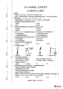 河南省焦作市2025-2026学年九年级上学期11月期中考试化学试题