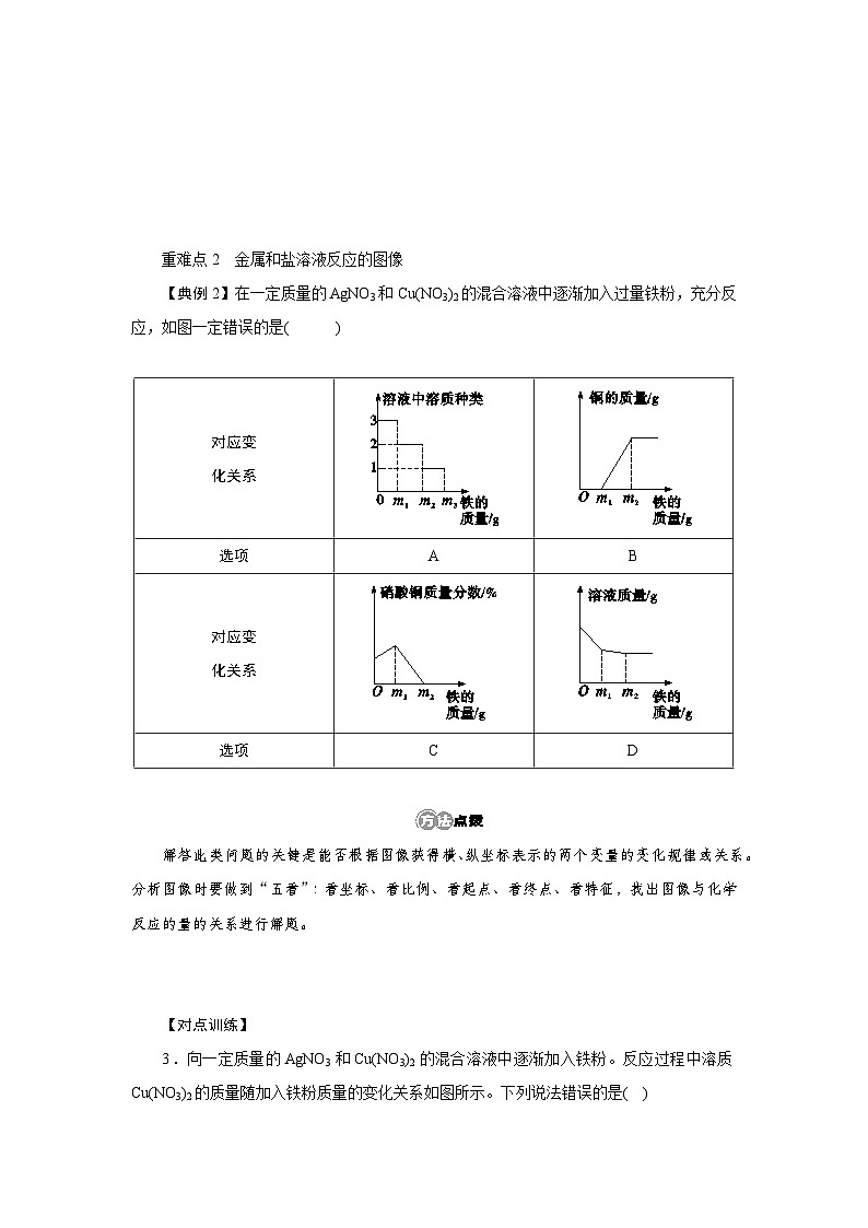 9.2 金属的化学性质 - 学生版第3页