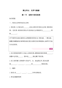 鲁教版（五四学制）（2024）九年级全册（2024）第二节 化学元素与人体健康精品导学案