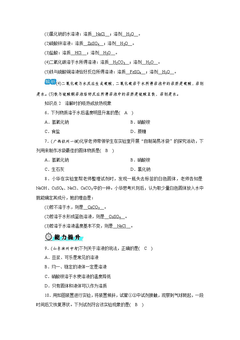 7.1 物质的溶解第2页