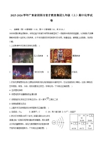 2025-2026学年广东省深圳市育才教育集团九年级(上)期中化学试卷(含答案)
