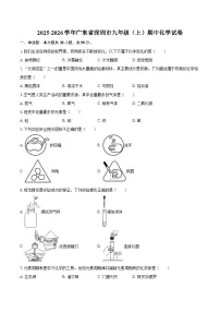 2025-2026学年广东省深圳市九年级(上)期中化学试卷-自定义类型