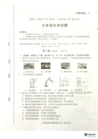 山东省潍坊市寒亭区2024-2025学年九年级上学期1月期末考试化学试题
