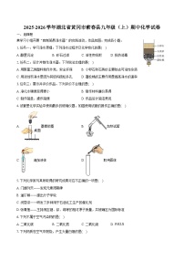 2025-2026学年湖北省黄冈市蕲春县九年级（上）期中化学试卷（含答案）