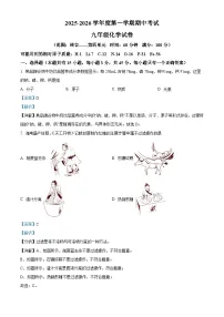 广东省高州市2025-2026学年九年级上学期期中考试化学试卷(有答案和解析）