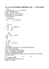 2025-2026学年江西省南昌中学教育集团九年级（上）期中化学试卷（含答案）