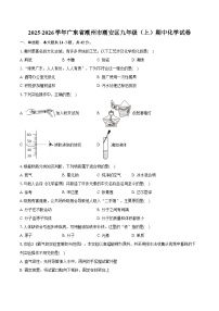 2025-2026学年广东省潮州市潮安区九年级（上）期中化学试卷（含答案）